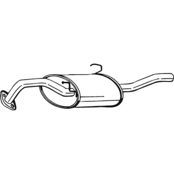 Tlumič výfuku Zadní tlumič výfuku, 142-727