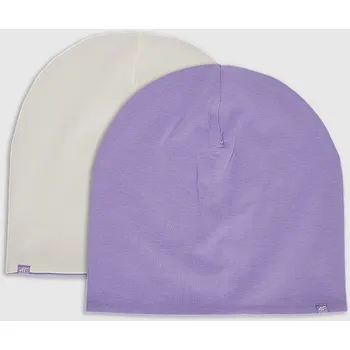 Čepice 4F Čepice beanie oboustranná dětská - fialová Univerzální