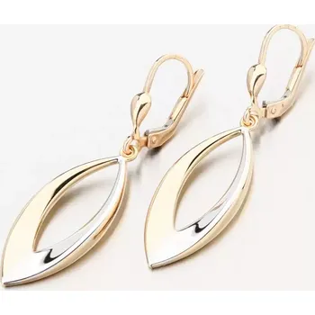 Náušnice Dámské náušnice zlato mix 585 visací PKL22-066