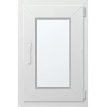 Okno Jednokřídlé plastové okno pravé 70x50
