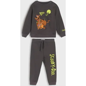 Sinsay - Tepláková souprava svítící ve tmě Scooby-Doo - šedá - 596EM-86X - 596EM-86X-74