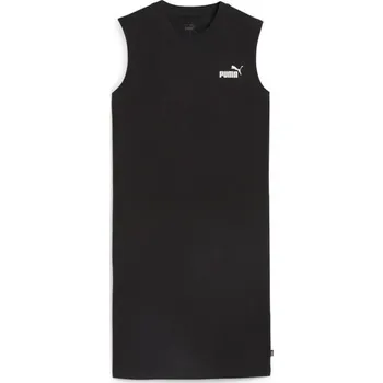Dámské šaty Dámské šaty Puma ESSENTIALS + DRESS XL Černá, Bílá