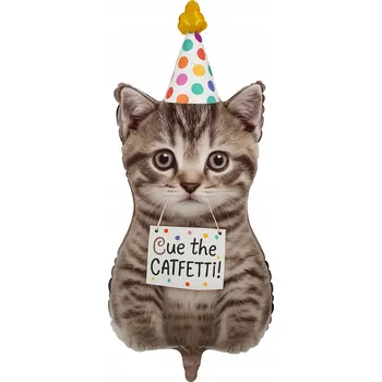 Balónek Fóliový balónek s motivem koťátka 36 cm x 69 cm