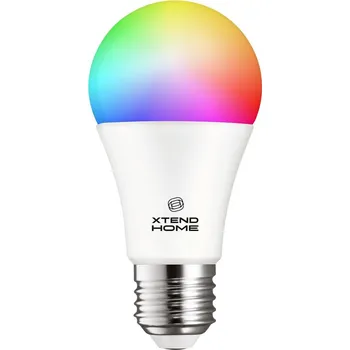 Žárovka Xtend Home smart LED žárovka, E27, RGB+W, 14W, 1400lm, barevná, stmívatelná, WiFi, Tuya