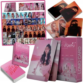 Obraz 55 SZT NOWY IDOL ALBUM PERIFERNÍ PLAKATÓW ZDJĘĆ KART LOMO UNIS WE UNIS