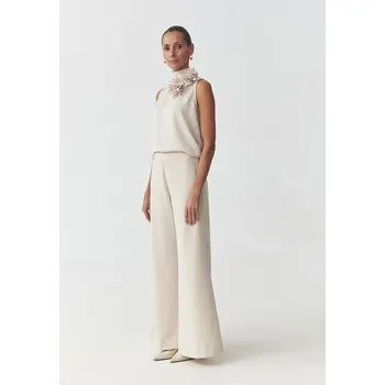 Dámské kalhoty Tatuum KALHOTY S ŠIROKÝMI NOHAVICEMI — ZEMKALI