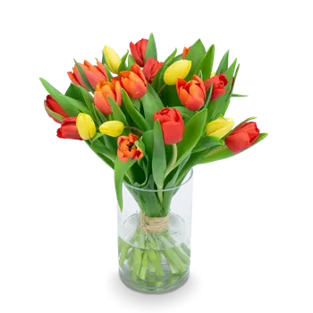 umělá květina Kytice tulipánů Nina Malá 21 ks – Belles Fleurs