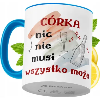 Hrnek Polidraw Hrnek Polidraw pro dceru keramika 330 ml