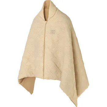 Spacák Naturehike cestovní deka Clear Sky s vyhříváním 470g - krémová