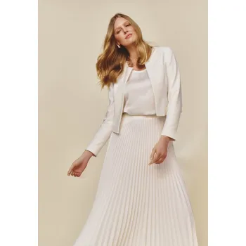 Dámské sako Tatuum KRÁTKÉ PLÁTĚNÉ SAKOVÉ BOLERKO - MIRA