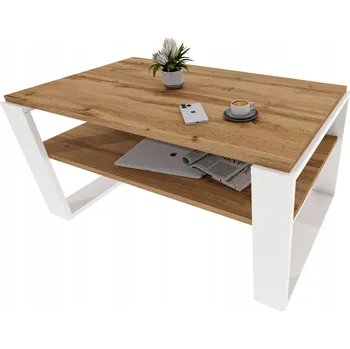 Konferenční stolek Konferenční stolek möbelkap obdélníkový 91 x 51 x 44 cm dub wotan