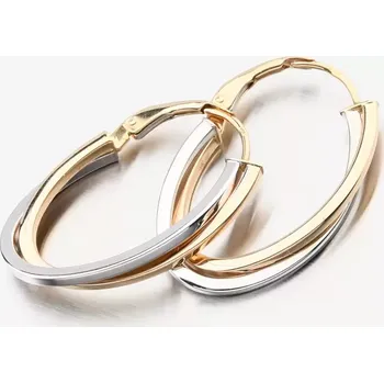 Náušnice Dámské náušnice zlato mix 585 PKL22-052