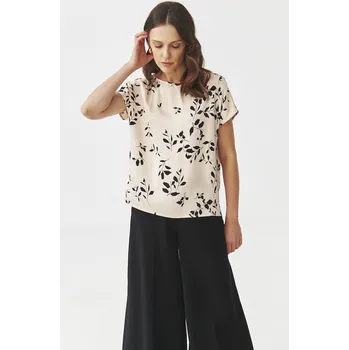 Dámská halenka Tatuum VZOROVANÁ HALENKA Z VISKÓZOVÉHO SATÉNU — OMA 1