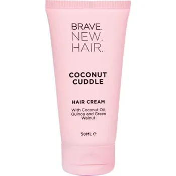 Vlasová regenerace Brave New Hair bezoplachový hydratační krém na vlasy, Coconut Cuddle, 50ml