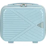 Cestovní plastový kufr Mervin velikost XS, světle modrý