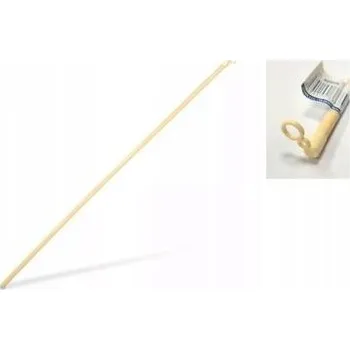 Party dekorace Hůlka k lampionu bambusová 55 cm s očkem