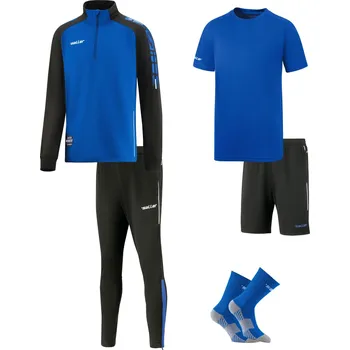 Saller X.72 Tréninkový set BARVA: 105 modrá-černá-bílá, Velikost: L – kompletní tréninková sada Saller pro hráče i týmy