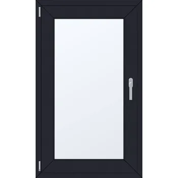 Okno Jednokřídlé plastové okno levé 85x113