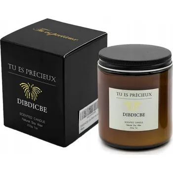 Svíčka Velká sójová vonná svíčka Levandule a Eukalyptus