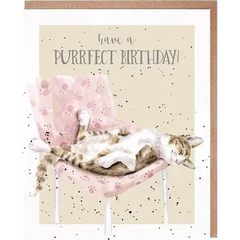 Narozeninové přání "Tabby Birthday" - Kočka
