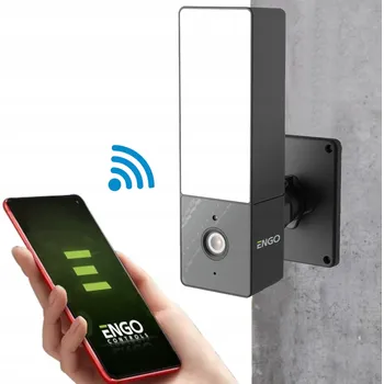 Bezpečnostní kamera SMART Wi-Fi kamera ENGO ECAM-L1 s LED lampou, 4MP, venkovní, detekce pohybu