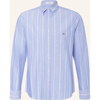 Pánská košile Gant Pánská Košile Oxford Regular Fit, tmavě modrá / bílá, 46