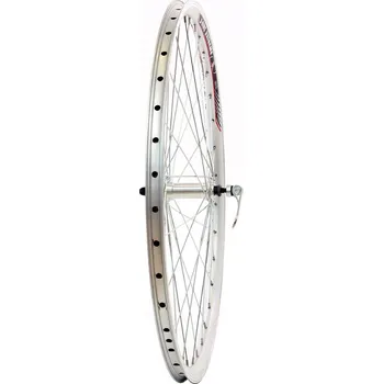 Ráfek na kolo Výplet bpl Výplet 559/26" přední, ráfek dvoustěnný stříbrný, Al náboj RU