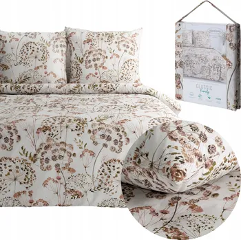 Povlečení POVLEČENÍ BAVLNA přikrývka 220 cm x 200 cm polštář 70x80 cm 3 dílné DÁREK