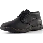 Rieker pánský šněrovací kotník s membránou černý B0333-00 - 43 | P695776