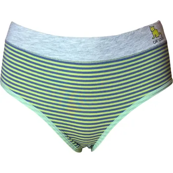 Kalhotky Dámské bavlněné kalhotky zelené 4169 Velikost: XXL