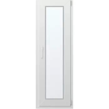 Okno Jednokřídlé plastové okno pravé 50x150