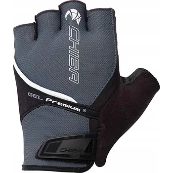 Cyklistické rukavice Cyklistické rukavice Chiba M šedé