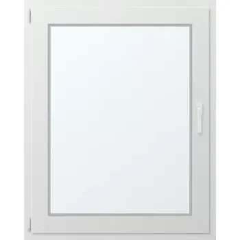 Okno Jednokřídlé plastové okno levé 120x90
