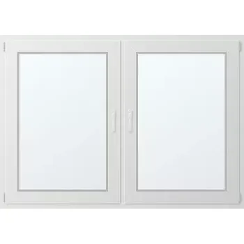 Okno Dvoukřídlé plastové okno se sloupkem 170x130