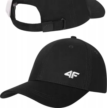 Kšiltovka Kšiltovka 4F černá velikost S