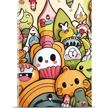 Sešit Sešit A5 s linkami 32 listů CIASTECZKOWÝ SVĚT - X32KA Delta Graphix