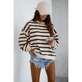 Pánská mikina LaBalancia Mikina Striped tmavá Velikost: UNI