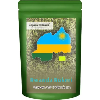 Čaj Čajová zahrada Rwanda Rukeri Green OP Prémium zelený čaj 100 g