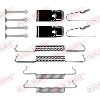 Brzdová čelist Sada prislusenstvi, parkovaci brzdove celisti, 105-0027