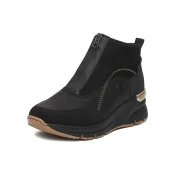 Dámské kozačky Polokozačky Rieker CEO-N6361-00 Černá 40