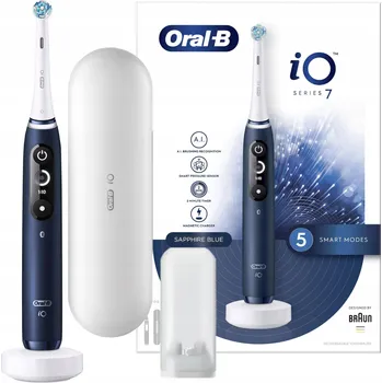 Elektrický zubní kartáček Oral-B iO 7 Sapphire Blue Modrá