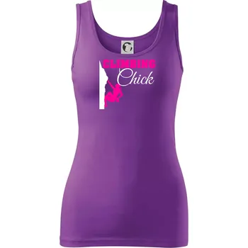Dámské tričko Climbing chick - Dámské tílko - XS ( Fialová )