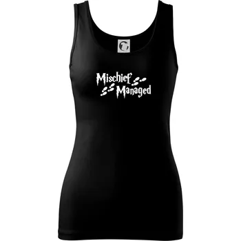 Dámské tričko Harry - Mischief Managed - Dámské tílko - S ( Černá )