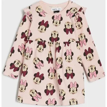 Dívčí šaty Sinsay - Šaty Minnie Mouse - pastelová růžová - 243EN-03X - 243EN-03X-80