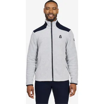 Pánská mikina DECATHLON Pánská fleecová mikina Sailing 100 Heither 3XL ŠEDÁ