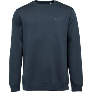 Pánská mikina Pánská mikina BLEND BHDOWNTON CREW NECK SWEAT NOOS 6XL Tmavě modrá