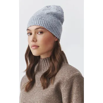 Klobouk Tatuum PLETENÁ DÁMSKÁ ČEPICE S PODZIMNÍM STRUKTUROVANÝM VZOREM — TUKA