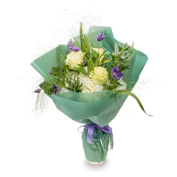 umělá květina Kytice růží a hortenzií Bertille Malá - Belles Fleurs