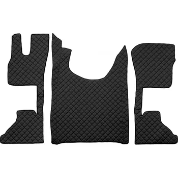 Ochranný autopotah Celoplošné koberečky - Prošívaná ECO-kůže, DAF XG XG+ (10.2021-) - Odpružené sedadlo spolujezdce