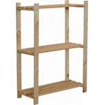 Dřevěný regál RA-3-65, 90x65x28cm - borovice